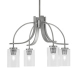 Cavella 4 Light Medium Chandelier by Toltec 3924-310 - 3924-310