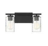 2 Light Vanity Light 15 Inch Wide by Meridian - M80037