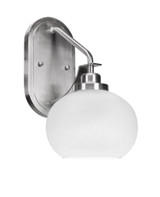Odyssey 1 Light Steel Wall Sconce 12 Inch Tall by Toltec - 2611-MB-212