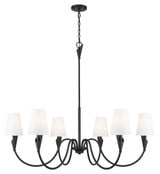 Claudelle 6 Light Chandelier 39 Inch Tall and 46 Inch Wide by Z Lite - 4014-46