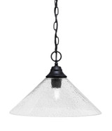 1 Light Large Pendant 10.75 Inch Tall by Toltec - 10-26