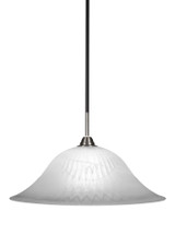 Paramount 1 Light Large Pendant 20 Inch Wide by Toltec - 3401-20-115-