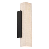 Volga 19.3W 18 LED Wall Sconce 17.63 Inch Tall and 3.88 Inch Wide by dweLED - WS-55318