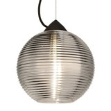 Kristall 8 1 Light Small Cord Pendant with Dome Canopy by Besa - 1KX-4616