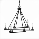 Trinity 6 Light Medium Chandelier by Toltec 2806-262175 - 2806-262175