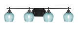 Odyssey 4 Light Bath Bar 8.25 Inch Tall and 38.75 Inch Length by Toltec - 2614-46-0