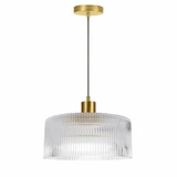 Nadine 1 Light Pendant 6.25 Inch Tall and 11.75 Inch Wide by Dainolite - NAD-123P