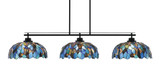 Odyssey 3 Light Large Linear Island Pendant 57.25 Inch Length by Toltec - 2633-99