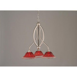 Bow 3 Light Medium Chandelier by Toltec 263-212675 - 263-212675
