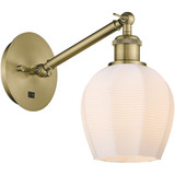 Norfolk 1 Light Industrial Wall Sconce 11.25 Inch Tall by Innovations - 317-1W-G46-6