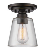 Annora 1 Light 7 Inch Wide Flush Mount by Z-Lite - 428F1
