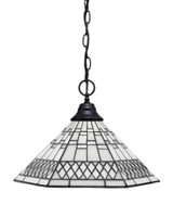 Any 1 Light Large Pendant 12 Inch Tall by Toltec - 10-16-12-