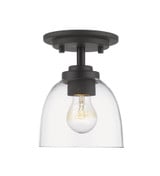 Ashton One Light 6 Inch Wide Flush Mount by Z-Lite - 460F1-BN23
