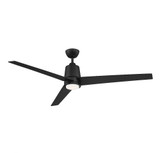 3 Blade Ceiling Fan with Light Kit 56 Inches Wide by Meridian - 3_M2013