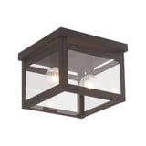 Milford 2 Light 8 Inch Wide Flush Mount by Livex - 4031