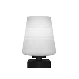 Luna 1 Light Table Lamp 8.75 Inches Tall and 6 Inches Wide by Toltec - 52-6875