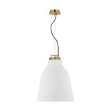 Forge 19W 1 LED Large Tall Pendant 20 Inch Wide by Visual Comfort Modern - SLPD12727