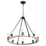 Paxton 8 Light Large Chandelier by Bailey Street Home 183-BEL-1016082 - 183-BEL-1016082