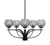 Cavella 5 Light Medium Chandelier by Toltec 3905-MB-5110 - 3905-MB-5110