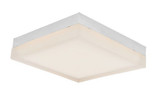 IceCube 25W 1 LED 12 Inch Wide Flush Mount by Abra - 30081FM