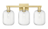 Preston 3 Light Jar Bath Vanity 13.5 Inch and 26 Inch Wide by Innovations - 716-3W-G460-7_P