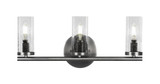 Trinity 3 Light Vanity Light by Toltec - 2813-MB-800B