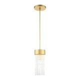 Norwich 1 Light Small Pendant by Livex - 49829
