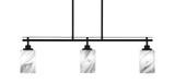Odyssey 3 Light Island Pendant 36.5 Inch Length by Toltec - 2636-MB-3001