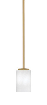 Franklin 1 Light Stem Hung Mini Pendant 6.5 Inch X 4 Inch Length by Toltec - 1201-65-4
