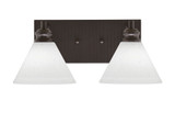 Edge 2 Light Vanity Light 16 Inch Length by Toltec - 1162-BN-302