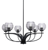 Cavella 6 Light Large Chandelier by Toltec 3906-MB-5110 - 3906-MB-5110