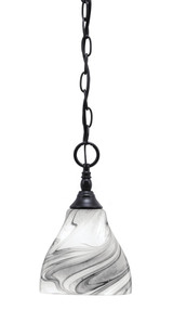 1 Light Chain Hung Mini Pendant 10.75 x 6.25 Inch by Toltec 11-BC-4760 - 11-BC-4760