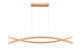 Wishbone 90W 5 LED Mini Pendant by Abra - 10017PN