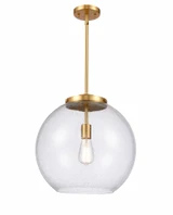 Athens 1 Light Medium Pendant 16.38 Inch Tall by Innovations - 221-1S-G12-16