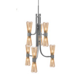 Everleigh 12 Light Chandelier 46.5 Inch Tall and 22.75 Inch Wide by Toltec - 4846