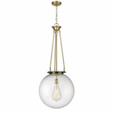 Beacon 1 Light Large Pendant 41.5 Inch Tall by Innovations - 221-1P-G20-18