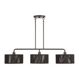 Acordia 3 Light Extra Large Linear Chandelier 19 X 12 Inch Wide by Livex - 49129