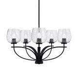 Cavella 5 Light Medium Chandelier by Toltec 3905-GP-4811 - 3905-GP-4811