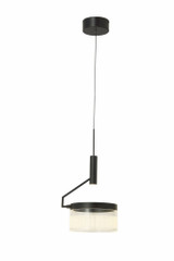 Fleming 26W 2 LED Off Set Small Pendant by Abra - 10101PN