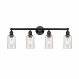 Clymer 4 Light Art Deco Vanity Light by Innovations - 616-4W-G80