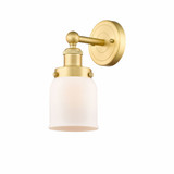 Bell 1 Light Brass Wall Sconce 10 Inch Tall by Innovations - 616-1W-G5