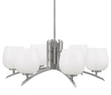 Kurve 6 Light Large Chandelier by Toltec 3706-GP-4602 - 3706-GP-4602_P