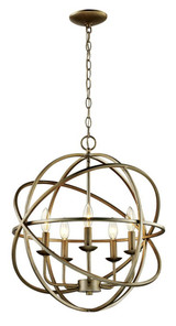Apollo 5 Light Large Pendant by Trans Globe - 70655