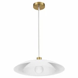 Pima 1 Light Pendant 5.25 Inch Tall and 17.75 Inch Wide by Dainolite - PIM-171P