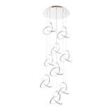 Vornado 138W 9 LED Large Pendant by Dweled - PD-84909R