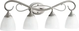 Powell 4 Light Vanity Light by Quorum - 5108-4