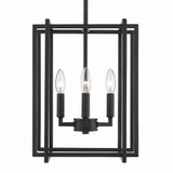 Tribeca 4 Light Mini Chandelier by Golden - 6070-4