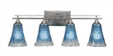 Uptowne 4 Light Vanity Light 28 Inch Length by Toltec - 134--975-28