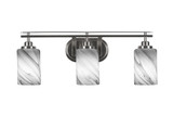 Odyssey 3 Light Vanity Light 26 Inch Length by Toltec - 2613-BN-3001
