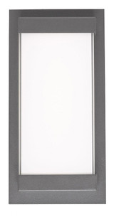 Atom 12W 1 Light LED Wall Sconce by Abra - 50014ODW